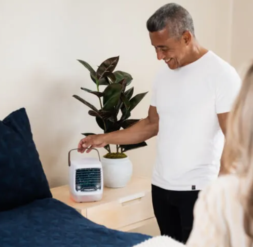 ChillWell 2.0 Portable Air Cooler - Compact and efficient personal cooling device