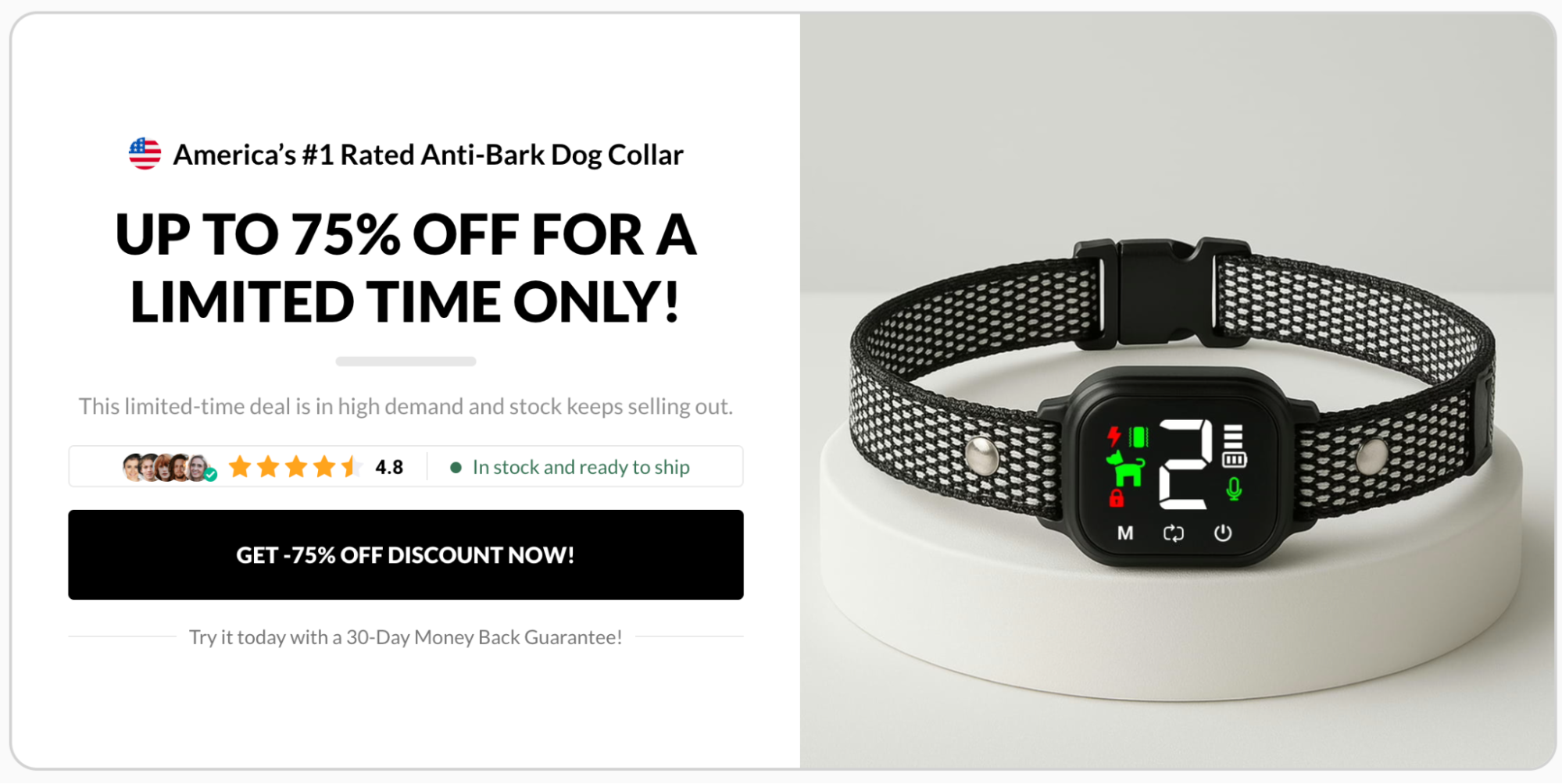 These Anti-Bark Collars Have Been Featured On
