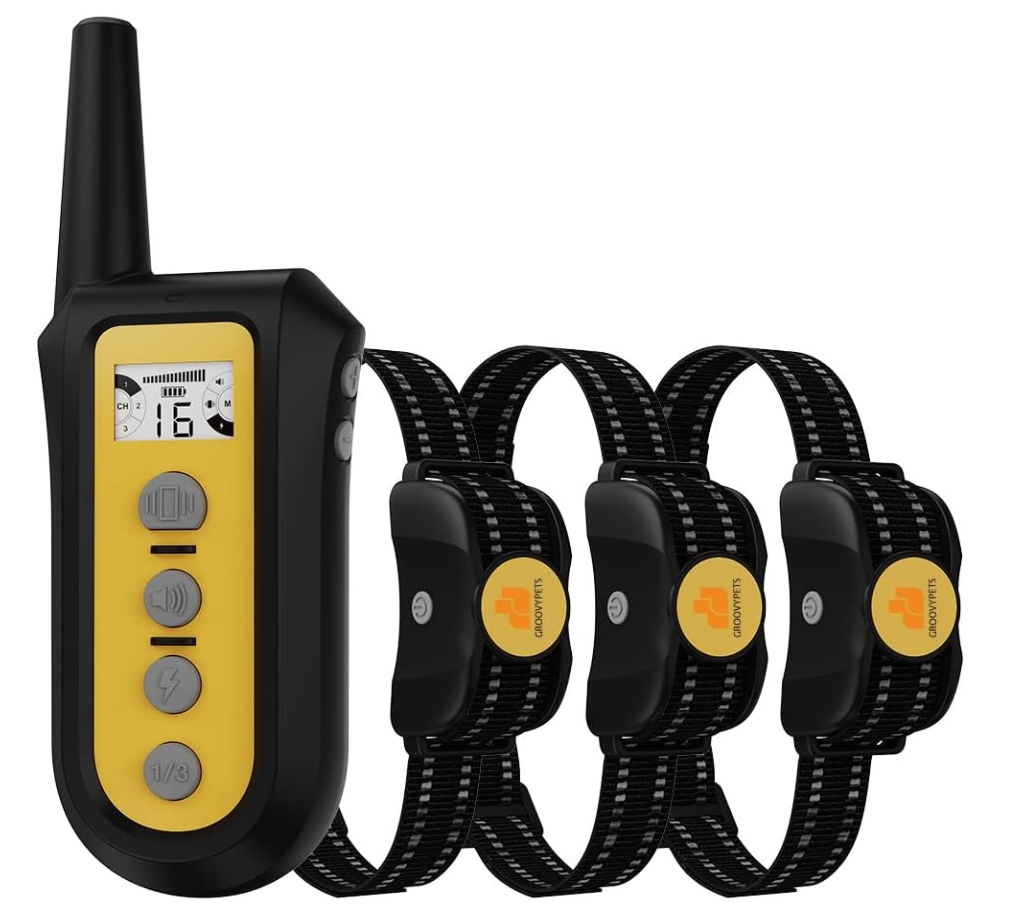 GROOVYPETS - Professional anti-bark collar