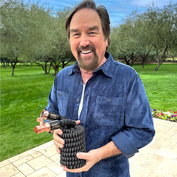 Pocket Hose Copper Bullet - Richard Karn demonstrating the product