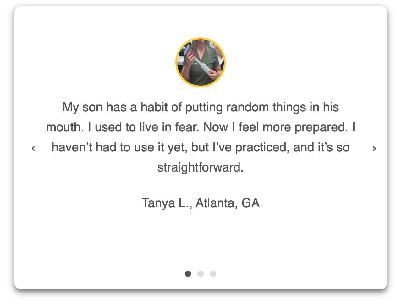 ResqVac™ Anti-Choking Device