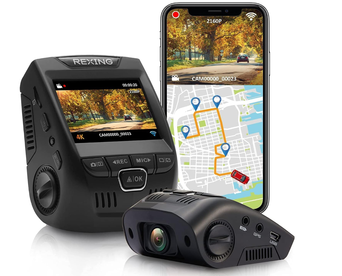 Rexing - Advanced dash cam